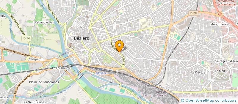 localisation de l'entreprise MAISONS D'ANTAN à BEZIERS