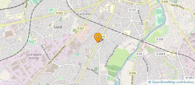 localisation de l'entreprise MAISONS D'ARTISANS à LUISANT