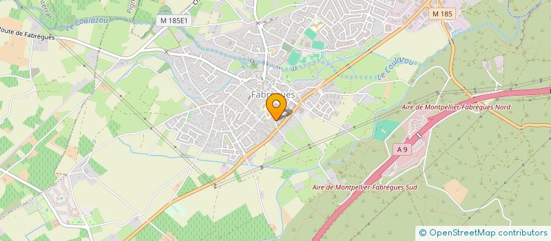 localisation de l'entreprise MAISONS D'ASSISTANTES MATERNELLES LA PETITE BULLE à FABREGUES