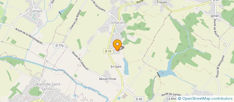 localisation de l'entreprise MAISONS D'ASSISTANTES MATERNELLES LES CROCS - MIGNONS  VILLARIES