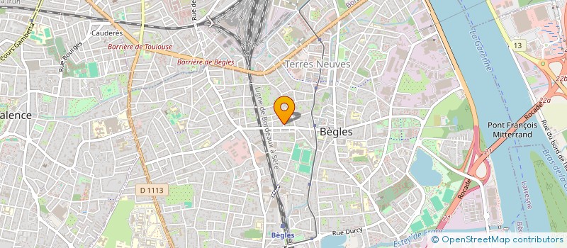 localisation de l'entreprise MAISONS D'ETRE à BEGLES