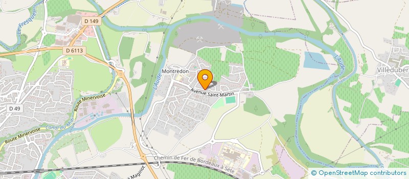 localisation de l'entreprise MAISONS D'HIER ET D'AUJOURD'HUI à CARCASSONNE