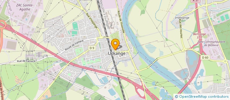 localisation de l'entreprise MAISONS D.S.C  UCKANGE