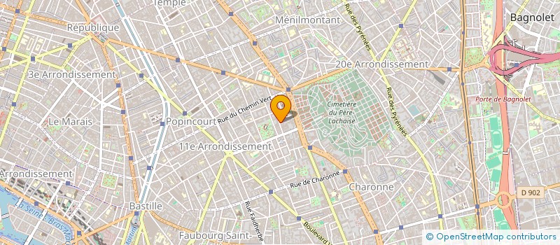 localisation de l'entreprise MAISONS DE LA PAIX - PARIS  PARIS