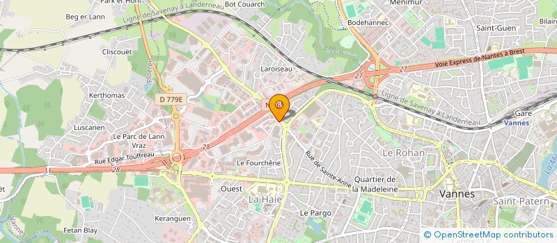 localisation de l'entreprise MAISONS DE LUMIERE VANNES à VANNES