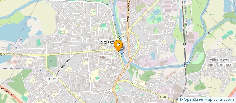 localisation de l'entreprise MAISONS DE PARIS - AISNE à SOISSONS