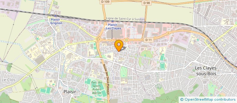 localisation de l'entreprise MAISONS DES LOUIMA  PLAISIR