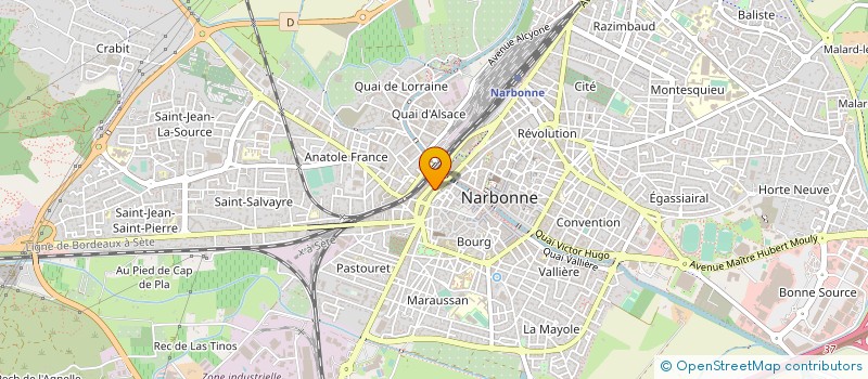 localisation de l'entreprise MAISONS DOLMEN à NARBONNE