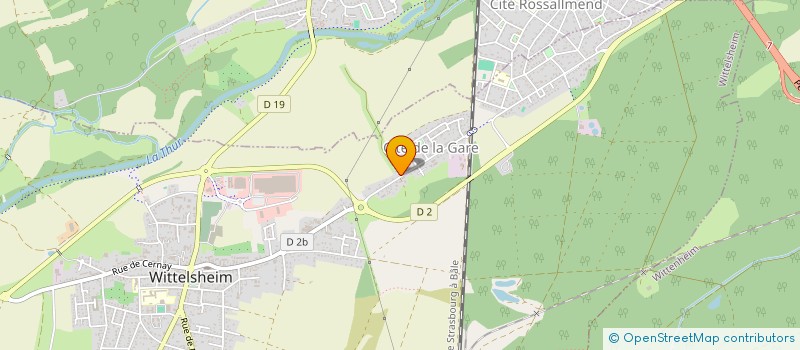 localisation de l'entreprise MAISONS DR CONCEPT à WITTELSHEIM