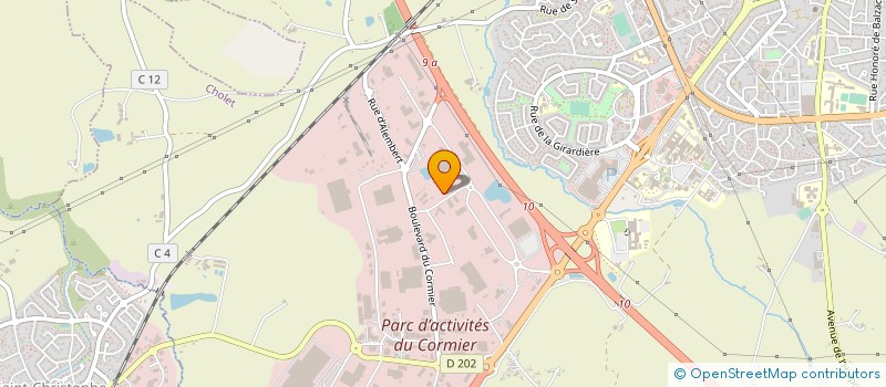 localisation de l'entreprise MAISONS DU CHOLETAIS à CHOLET