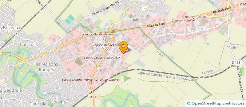 localisation de l'entreprise MAISONS DU MARAIS à NIORT
