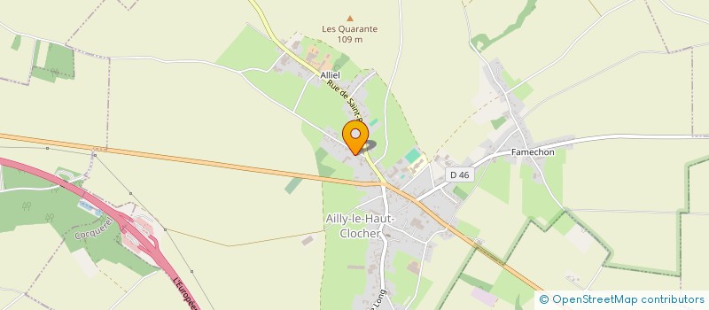 localisation de l'entreprise MAISONS DU PAYS DE SOMME  AILLY-LE-HAUT-CLOCHER