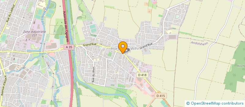 localisation de l'entreprise MAISONS DU RIED  HORBOURG-WIHR