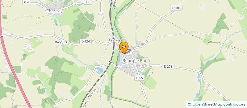 localisation de l'entreprise MAISONS DU SUD OUEST  BOURG-LE-ROI