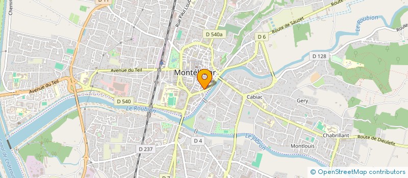 localisation de l'entreprise MAISONS DU TERROIR  MONTELIMAR