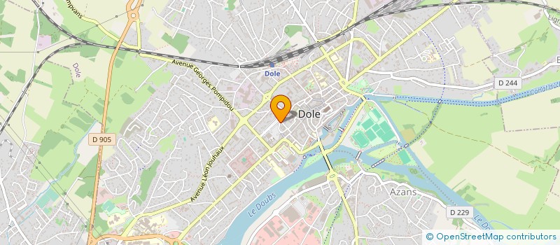 localisation de l'entreprise MAISONS ERDEM à DOLE
