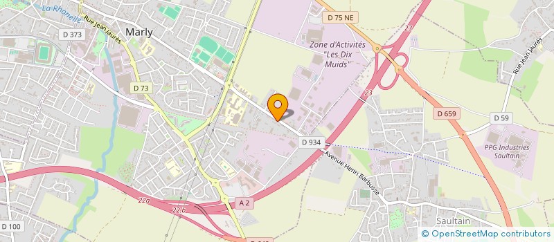localisation de l'entreprise MAISONS ET DEMEURES  MARLY