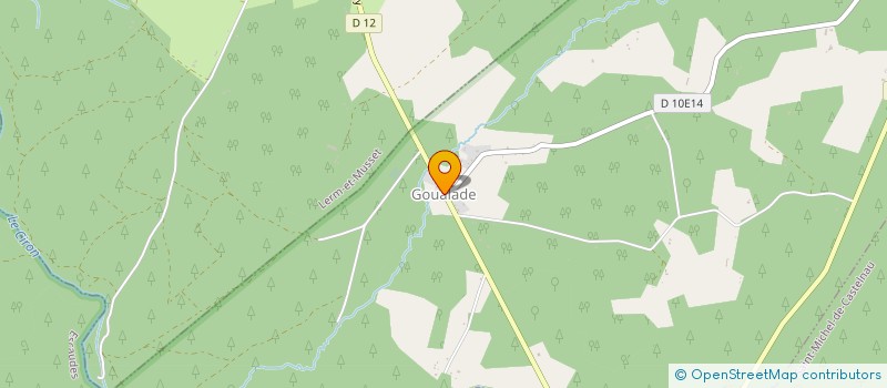 localisation de l'entreprise MAISONS ET PATRIMOINE  LERM-ET-MUSSET