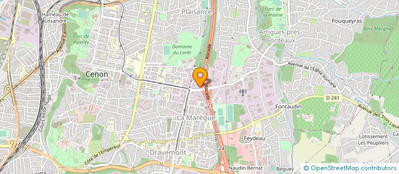 localisation de l'entreprise MAISONS ET TRADITIONS  CENON