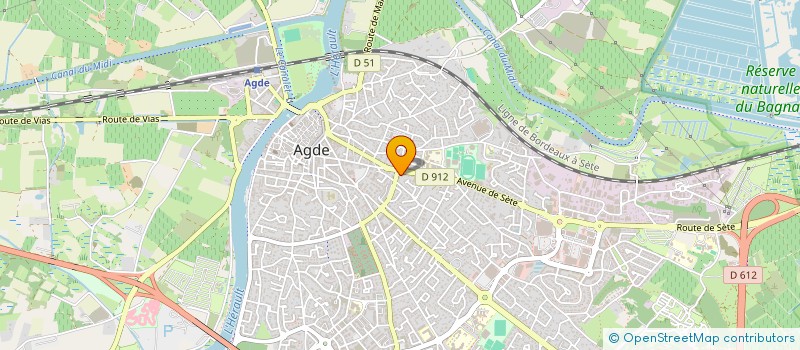 localisation de l'entreprise MAISONS ET TRADITIONS DE FRANCE à AGDE