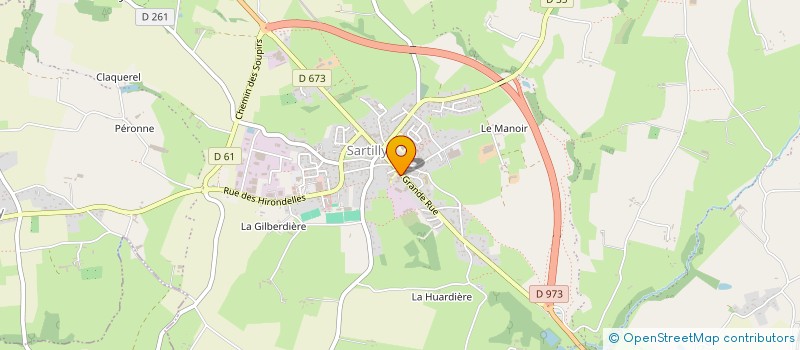 localisation de l'entreprise MAISONS EVOLUTIVES à SARTILLY-BAIE-BOCAGE