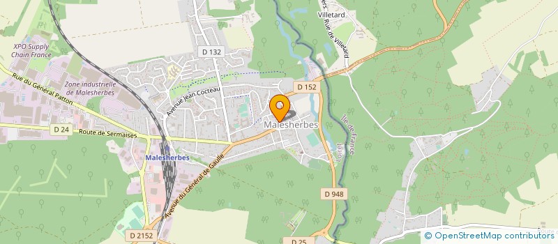 localisation de l'entreprise MAISONS FAURE à LE MALESHERBOIS