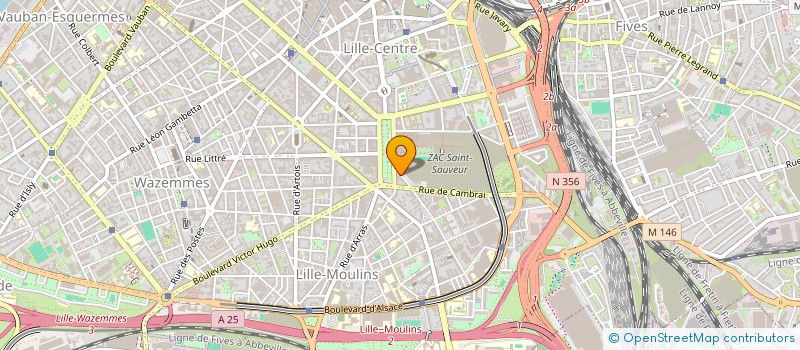 localisation de l'entreprise MAISONS FAVORIT à LILLE