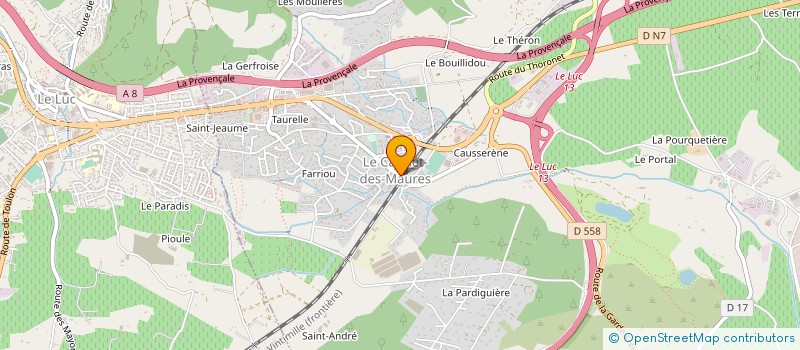 localisation de l'entreprise MAISONS G. CONSTRUCTIONS  FIGANIERES