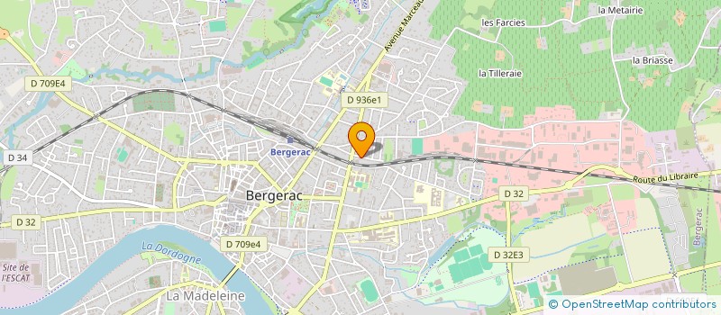 localisation de l'entreprise MAISONS GENESTE à BERGERAC