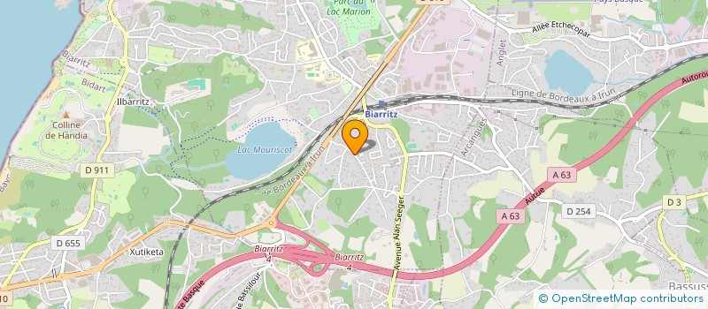 localisation de l'entreprise MAISONS GOCHOKI à BIARRITZ