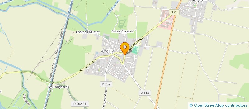 localisation de l'entreprise MAISONS GRAND CONFORT  ANDILLY