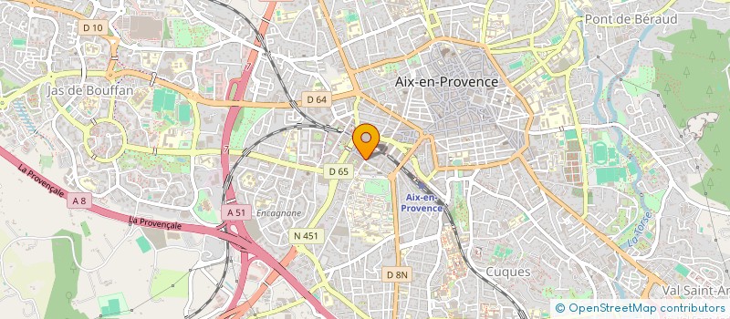 localisation de l'entreprise MAISONS GROUPE ATHENA à AIX-EN-PROVENCE