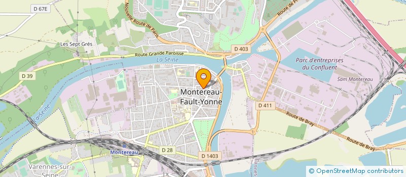 localisation de l'entreprise MAISONS ID'CONCEPT  MONTEREAU-FAULT-YONNE