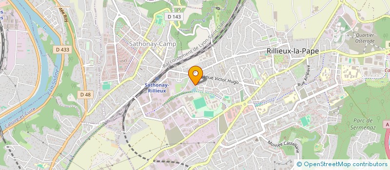 localisation de l'entreprise MAISONS IDEAL  RILLIEUX-LA-PAPE