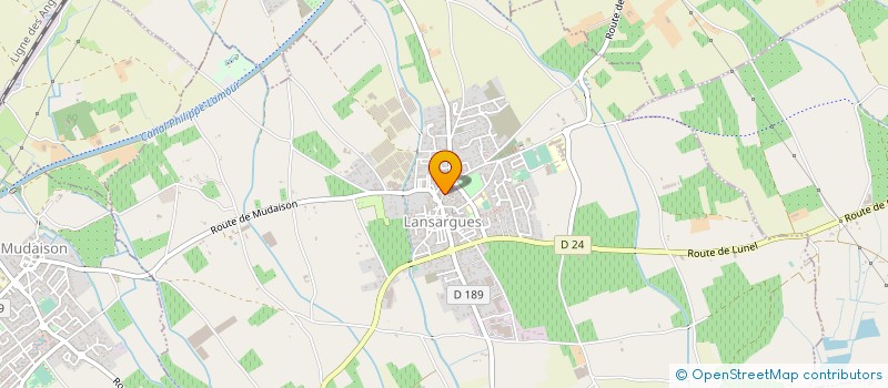 localisation de l'entreprise MAISONS INDIVIDUELLES SARL à LANSARGUES