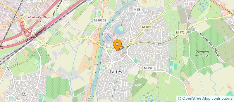 localisation de l'entreprise MAISONS INES à LATTES