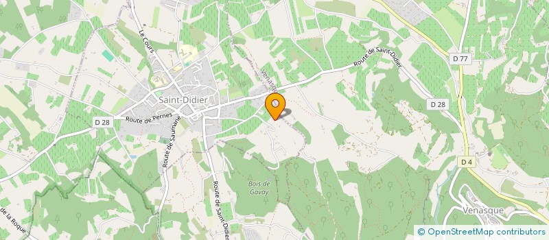 localisation de l'entreprise MAISONS JANY  VENASQUE