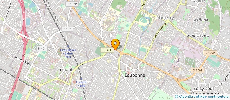 localisation de l'entreprise MAISONS KIT CONFORT à EAUBONNE