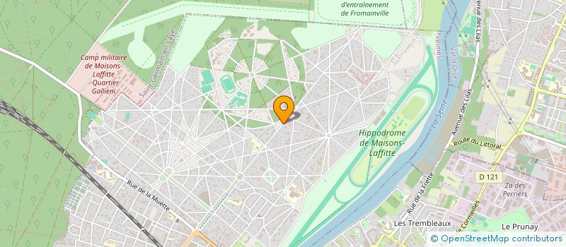 localisation de l'entreprise MAISONS LAFFITTE AIKIDO à MAISONS-LAFFITTE