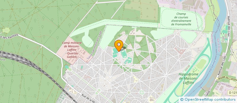 localisation de l'entreprise MAISONS LAFFITTE FOOTBALL CLUB à MAISONS-LAFFITTE