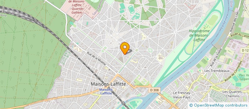 localisation de l'entreprise MAISONS LAFFITTE HOCKEY CLUB à MAISONS-LAFFITTE