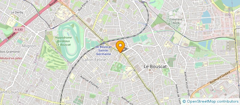 localisation de l'entreprise MAISONS LES CONSTRUCTIONS D'AQUITAINE  BOULIAC