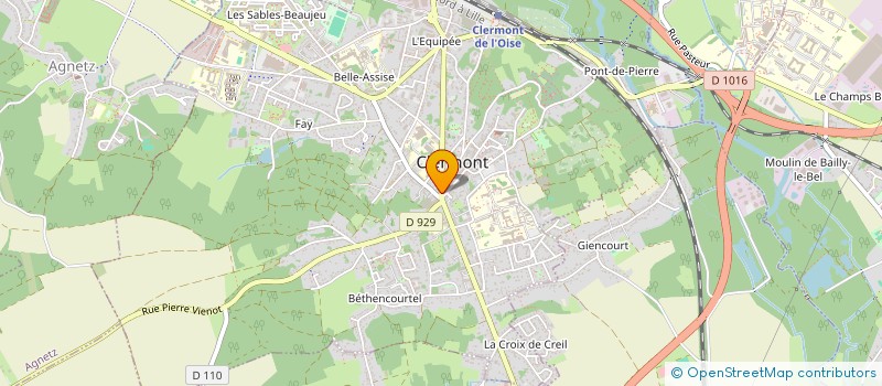 localisation de l'entreprise MAISONS MAGIS à CLERMONT
