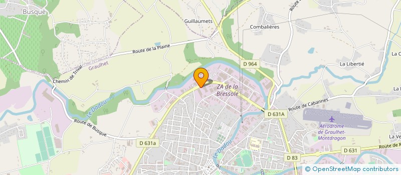 localisation de l'entreprise MAISONS MALIE  GRAULHET