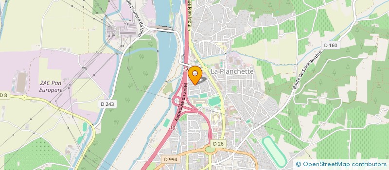 localisation de l'entreprise MAISONS MARGUS à BOLLENE