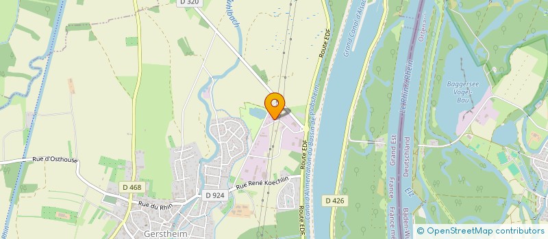 localisation de l'entreprise MAISONS MAYA ET ASSOCIES  GERSTHEIM