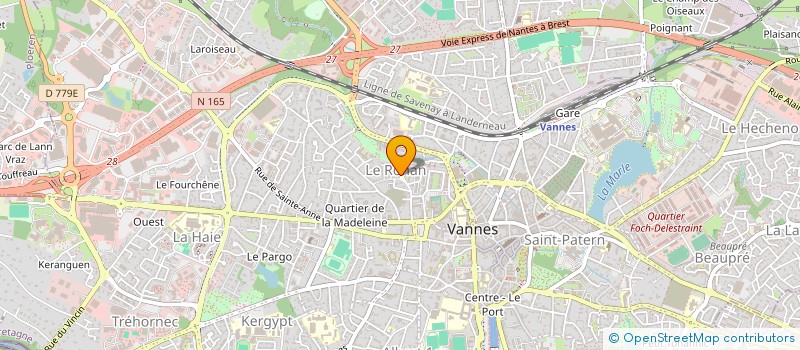 localisation de l'entreprise MAISONS MCI à VANNES