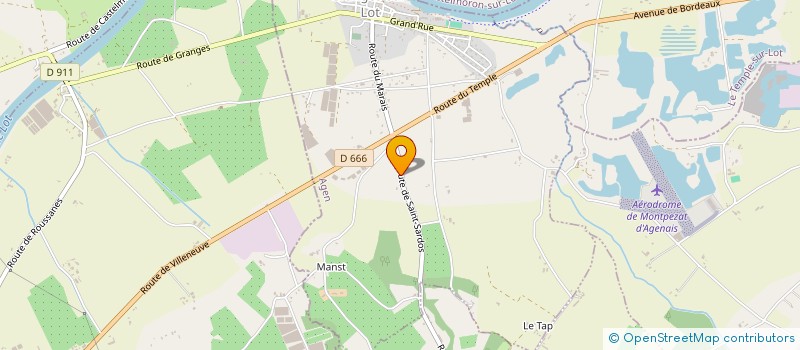 localisation de l'entreprise MAISONS MOBARAK  GRANGES-SUR-LOT