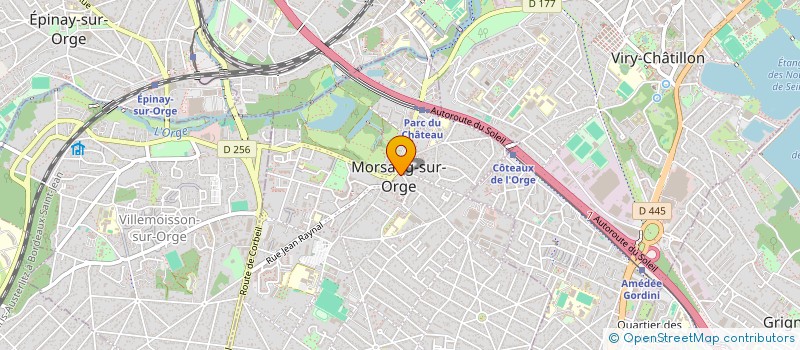 localisation de l'entreprise MAISONS MONI  MORSANG-SUR-ORGE