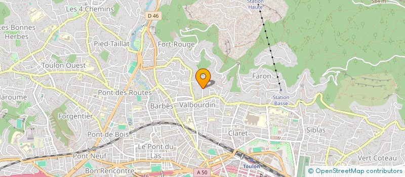 localisation de l'entreprise MAISONS NOTABLES  TOULON